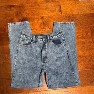 Relaxed Fit Blue Jeans